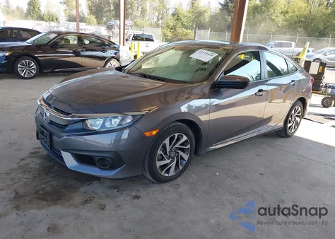 2018 Honda Civic Ex z USA, uszkodzony, nr VIN 2HGFC2F89JH527432